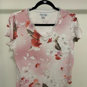 Women's Floral Top - Pink